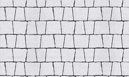 Плиты бетонные тротуарные Выбор АНТИК - Б.2.А.6 Стоунмикс белый