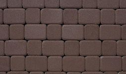 Плиты бетонные тротуарные Выбор КЛАССИКО - Б.1.КО.6М Стандарт коричневый