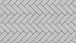 Плиты бетонные тротуарные Выбор ПАРКЕТ - Б.4.П.6 Стандарт белый