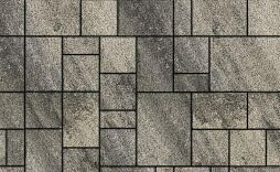 Плиты бетонные тротуарные Выбор МЮНХЕН - Б.2.Фсм.6 Листопад гр антрацит